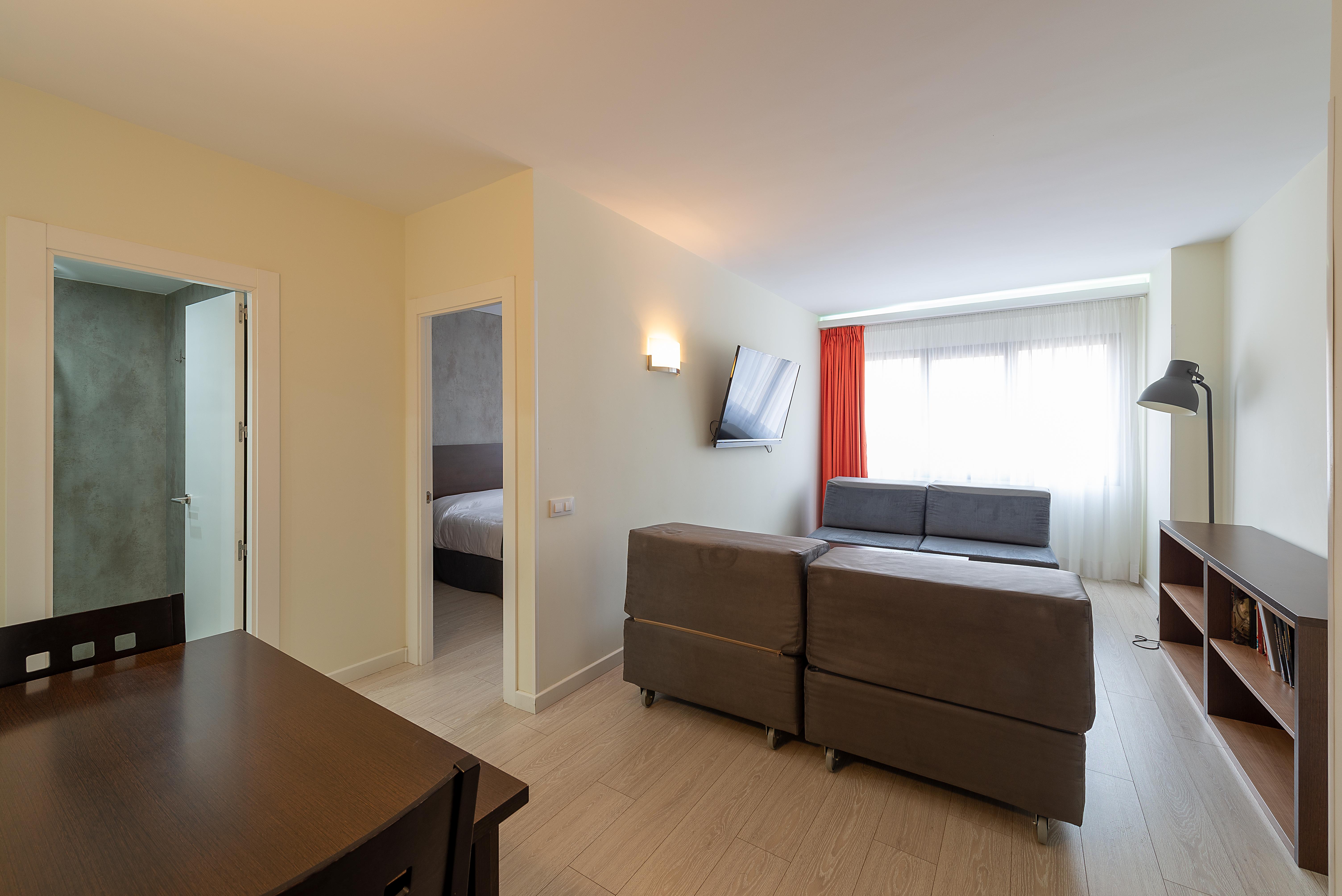 Apartamentos Recoletos Madrid Eksteriør bilde