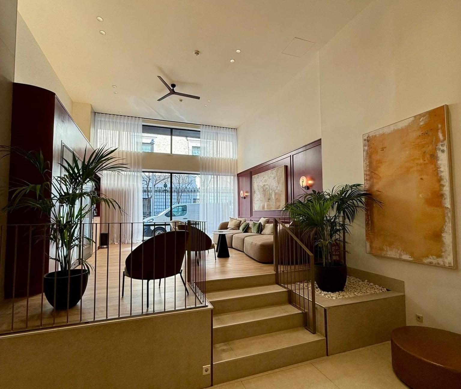 Apartamentos Recoletos Madrid Eksteriør bilde